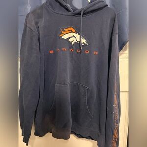 Men's Blue Broncos Hoodie